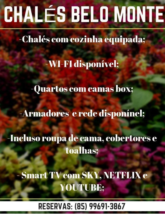 Chale Suico - Chales Belo Monte - Sitio Belo Monte Pacoti Exteriér fotografie